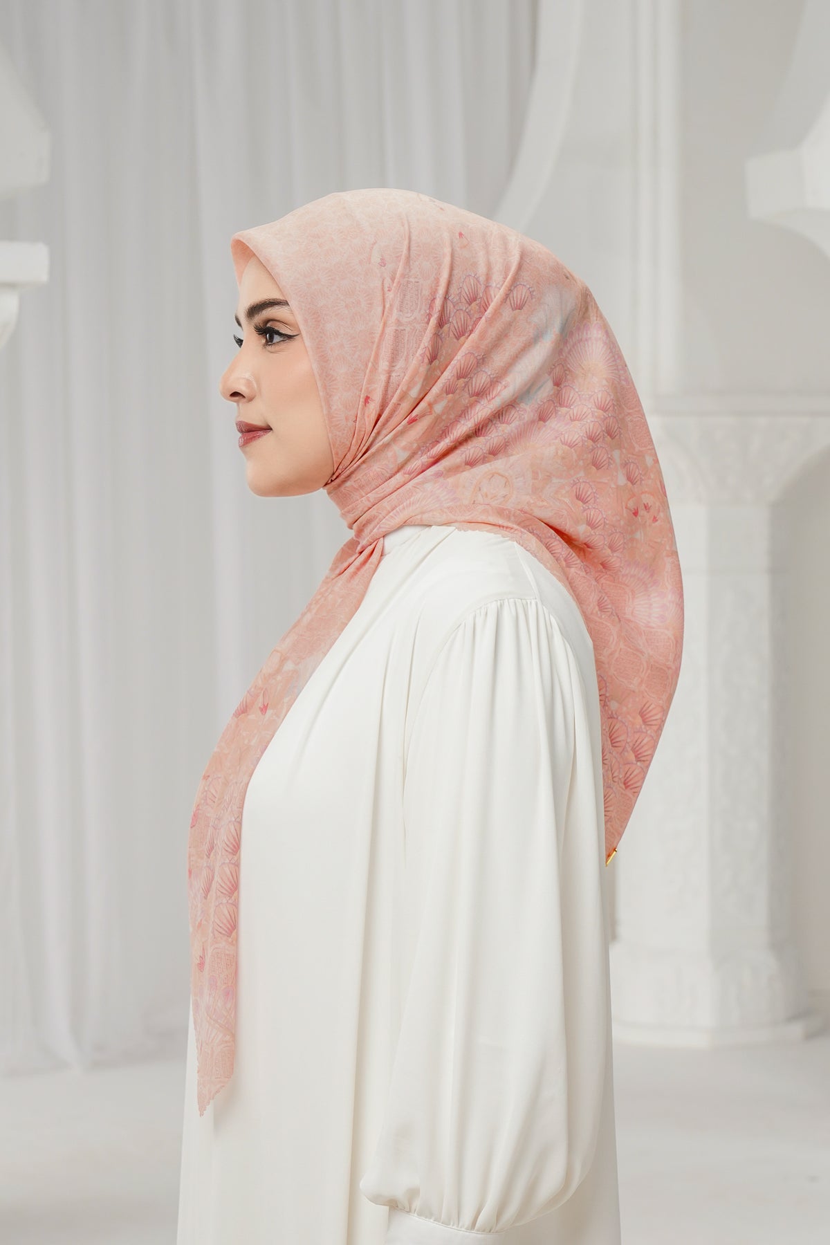 Egypt Voile Square - Sunset