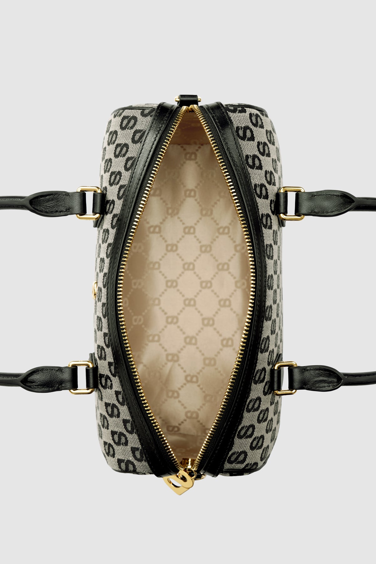 Monogram Handbag - Black