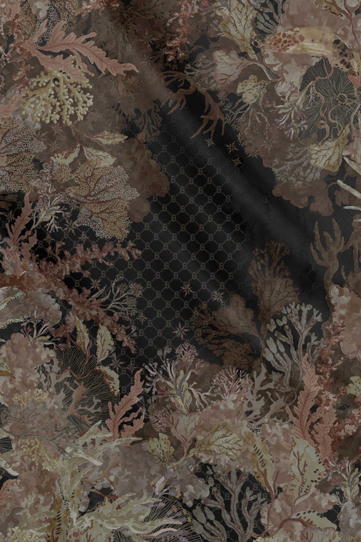 Under The Sea Satin Square - Orca