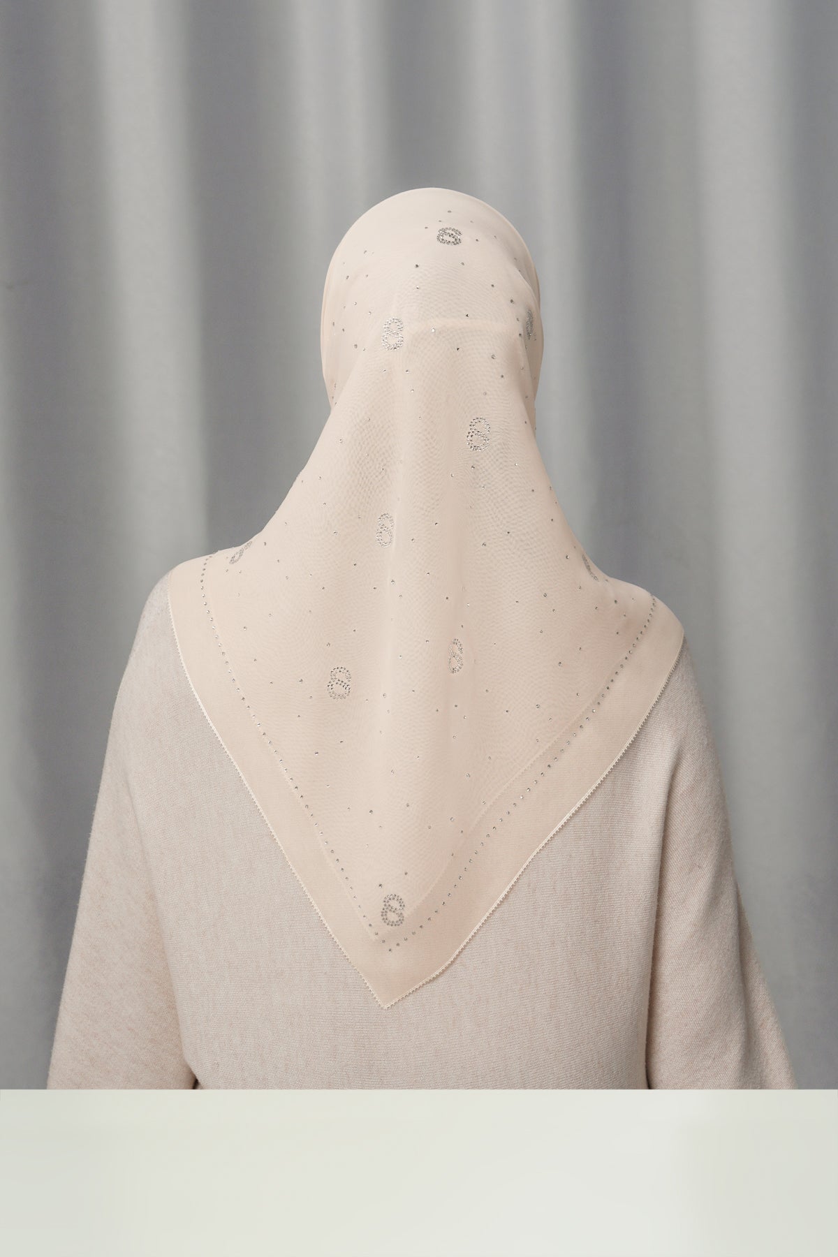 Everyday Glam Scarf - Cream