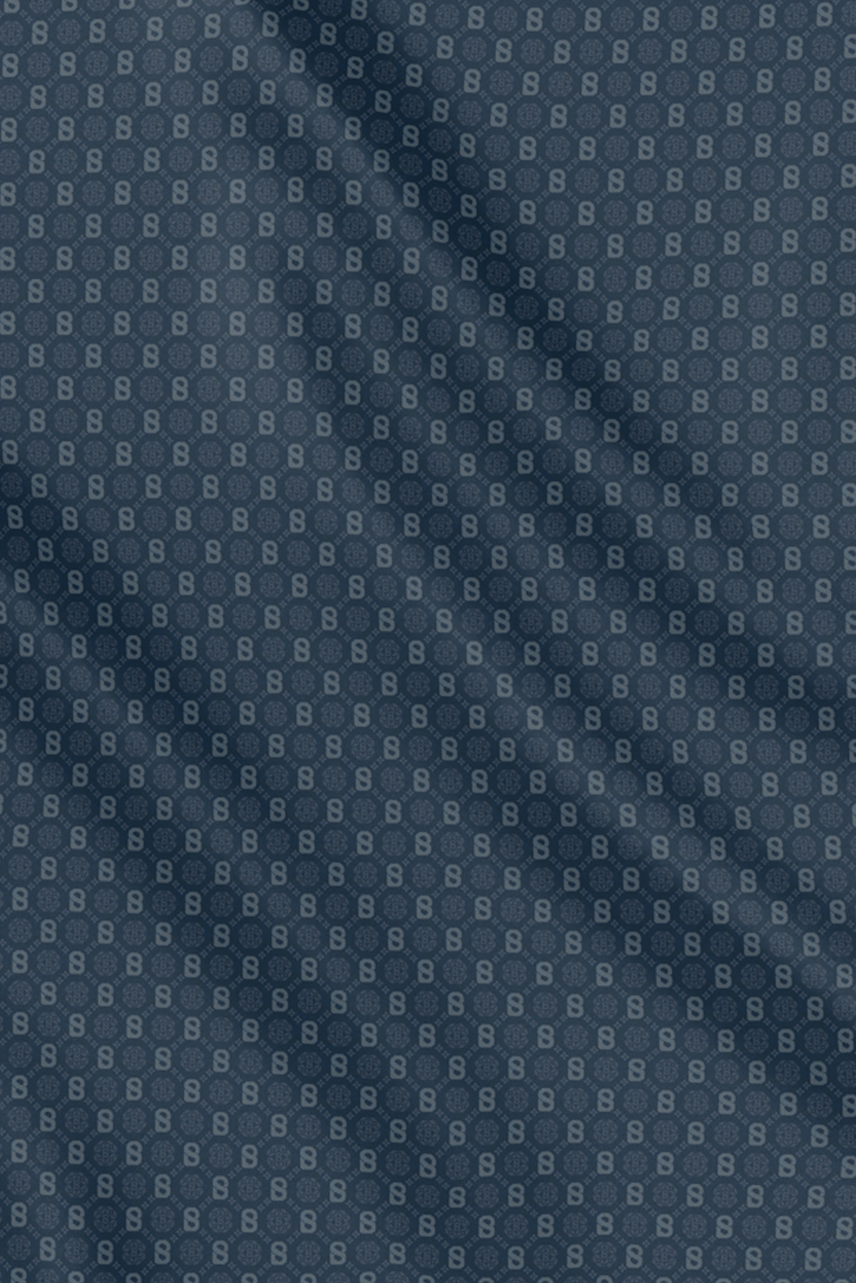 Songket Square - Maritime Blue