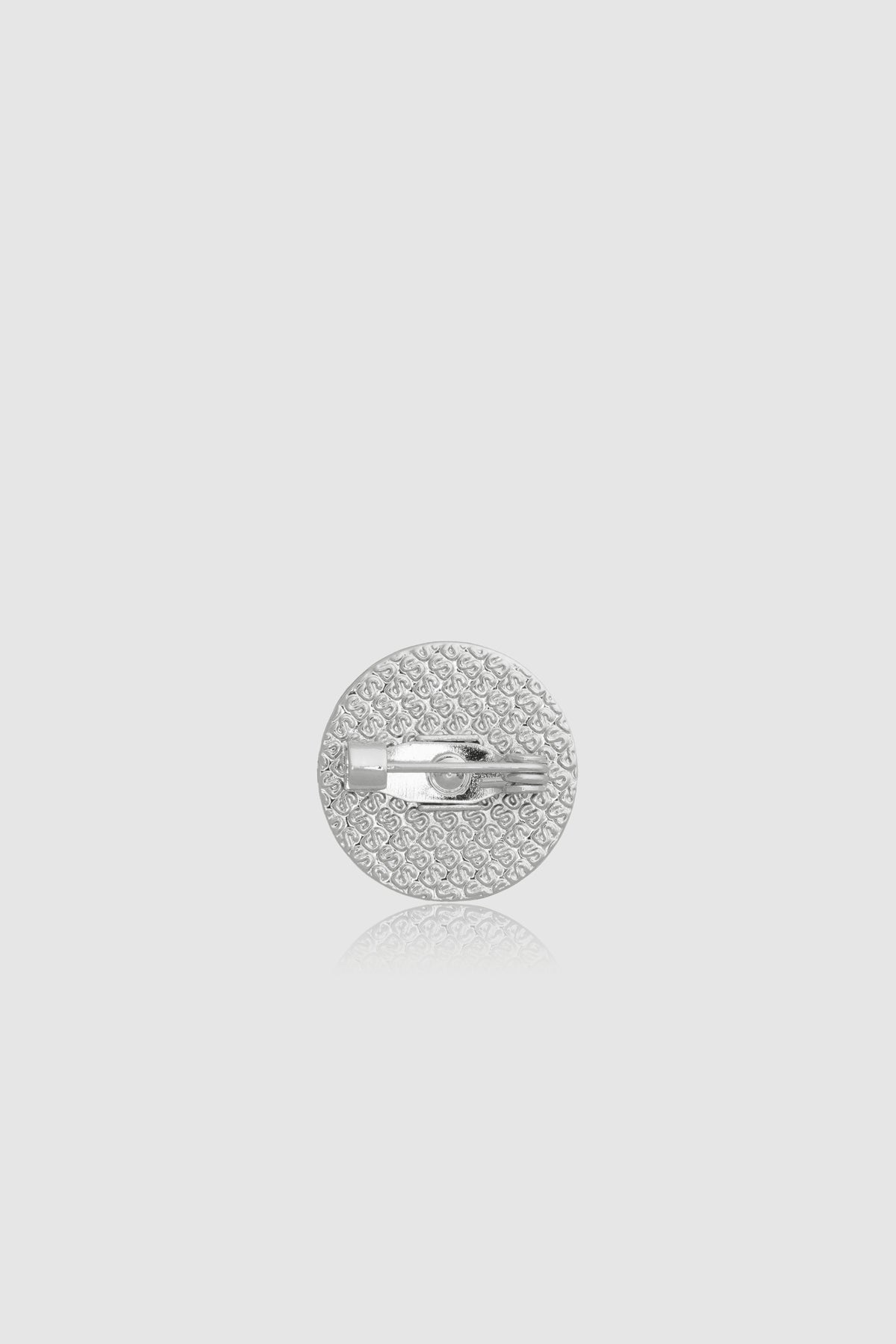 Round Pin Brooch Package 05 - Silver