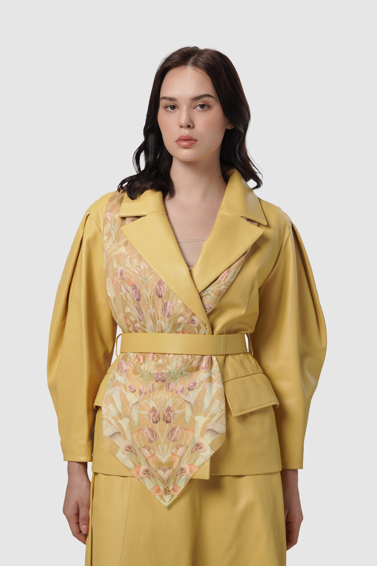 Tulip Voile Square - Honey
