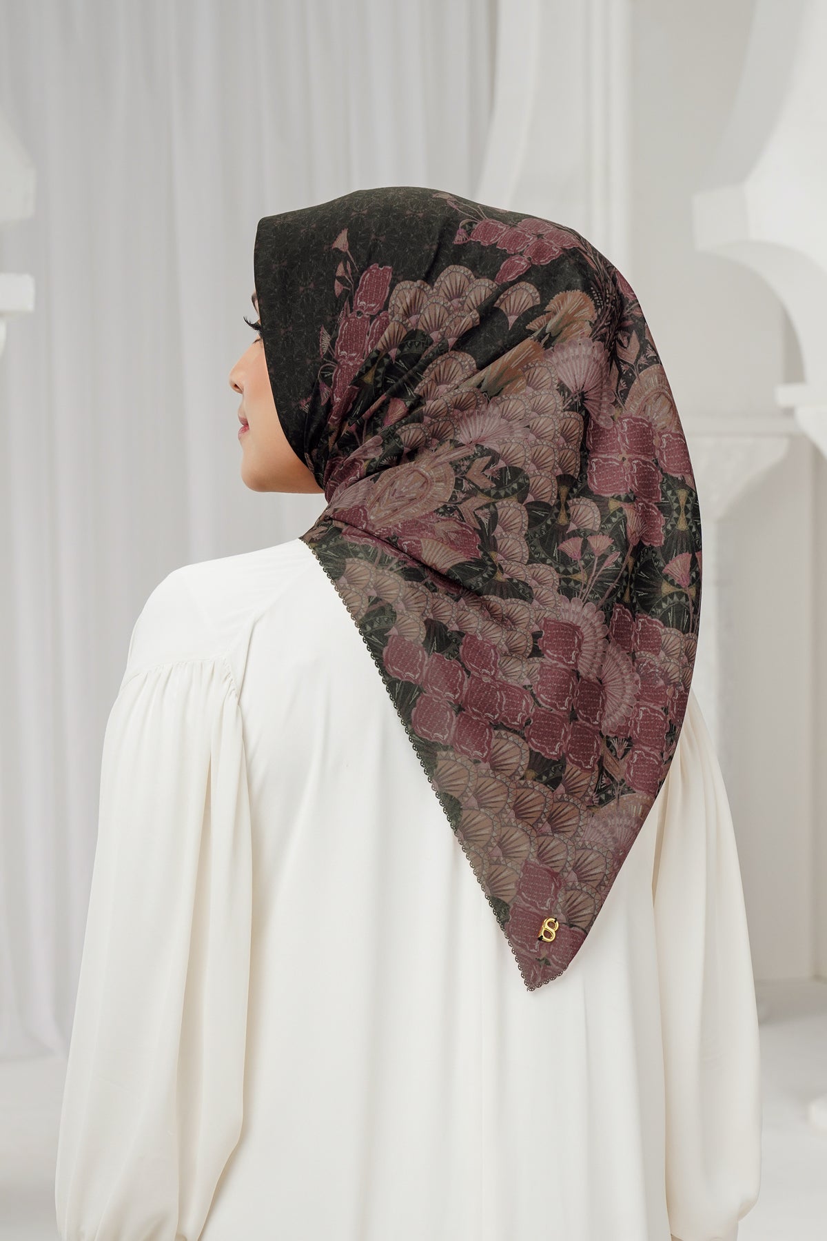 Egypt Voile Square - Eclipse