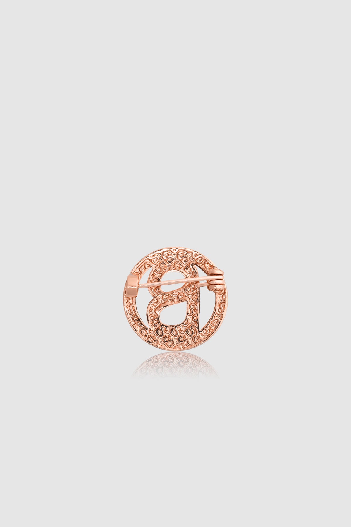 Round Pin Brooch Package 04 - Rose Gold