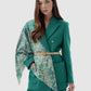 Moroccan Jacquard Voile - Evergreen