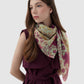 Moroccan Jacquard Voile - Grape