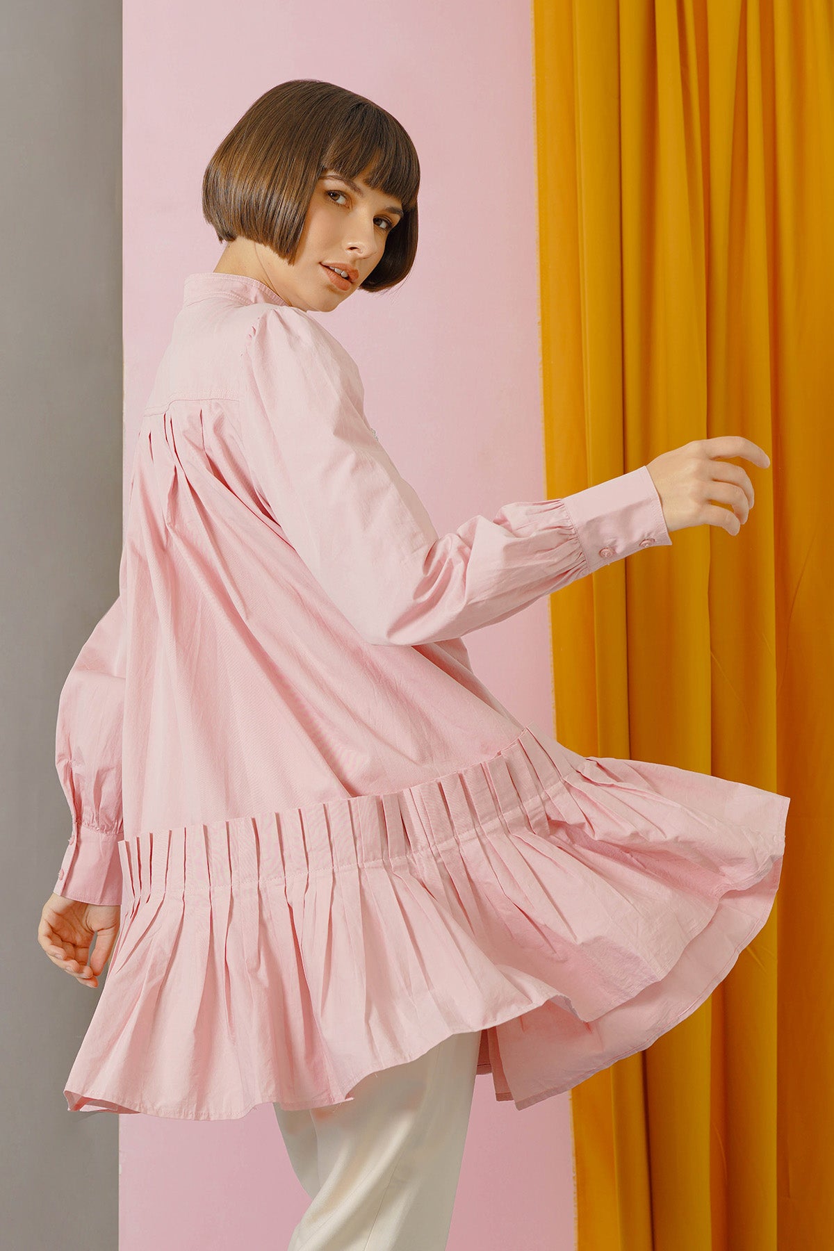 Bianca Shirt - Pink