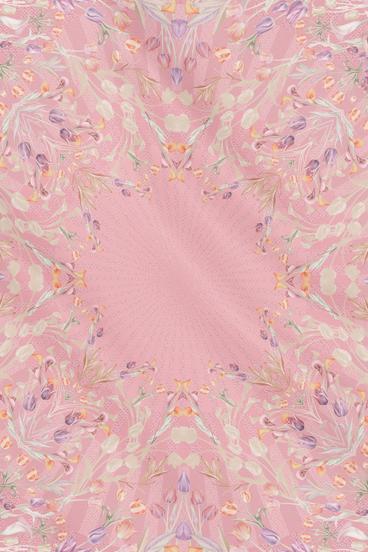 Tulip Satin Square - Morganite