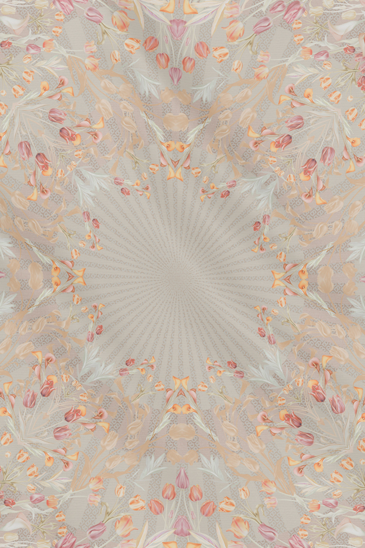 Tulip Satin Square - Greige