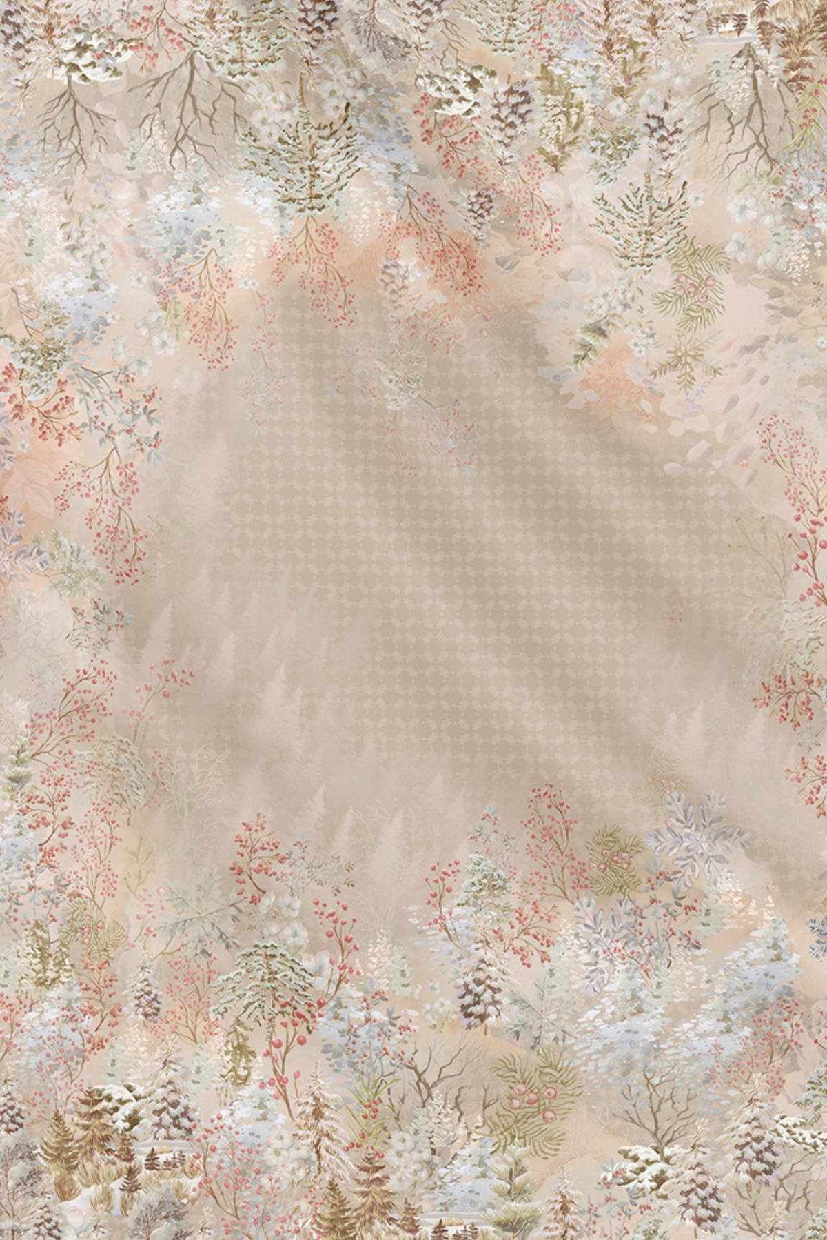 Holiday 3 Voile Square - Latte