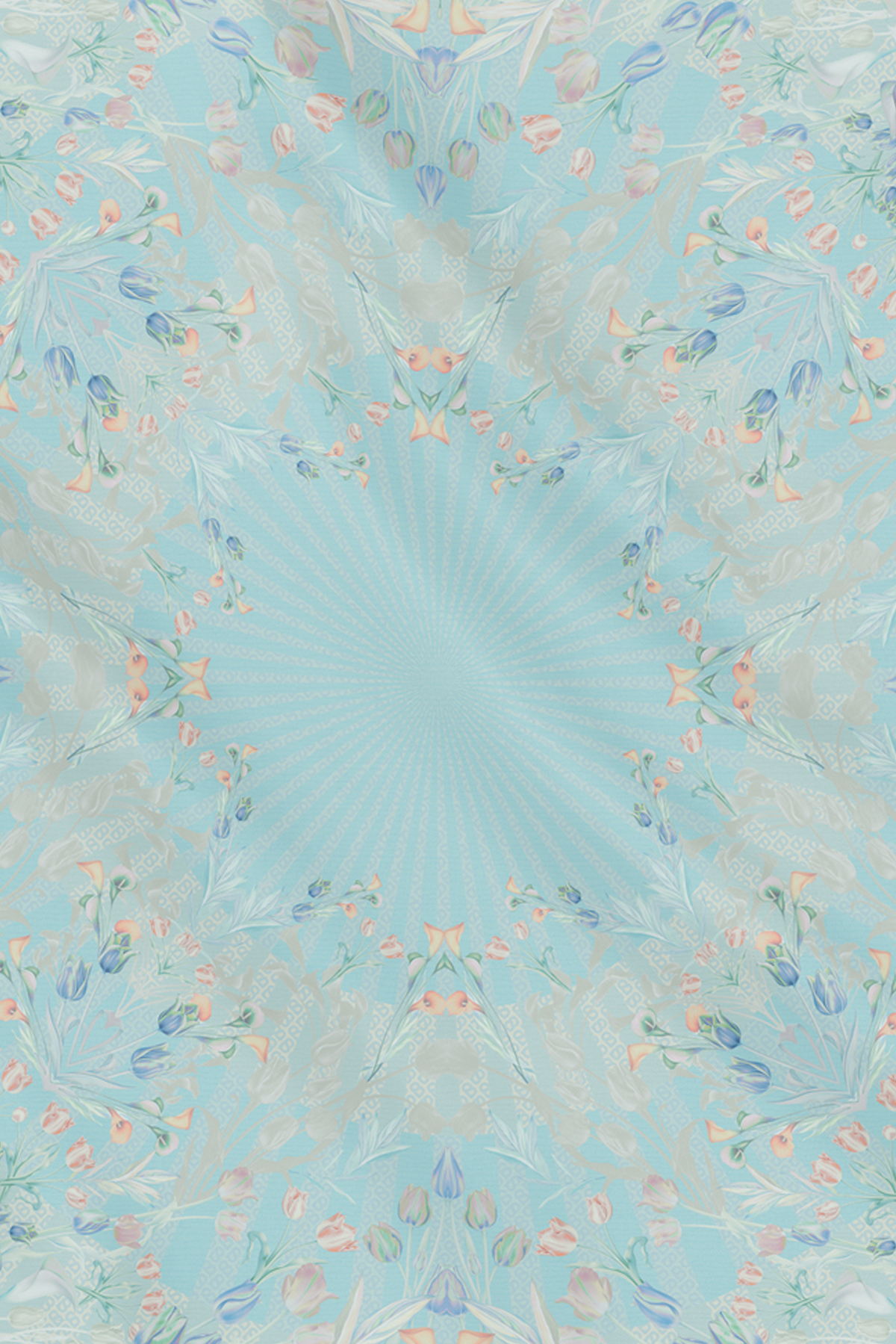 Tulip Voile Square - Breeze