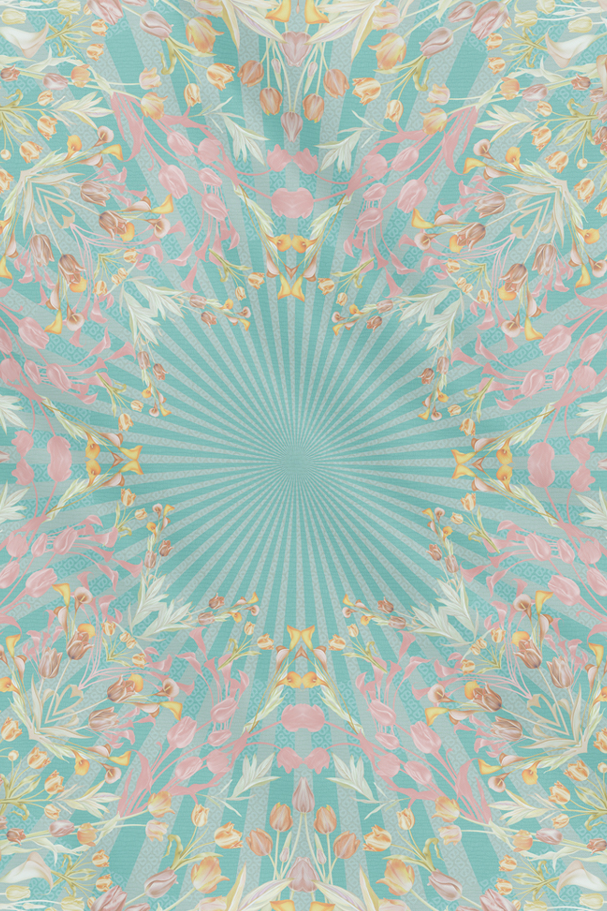 Tulip Voile Square - Jade