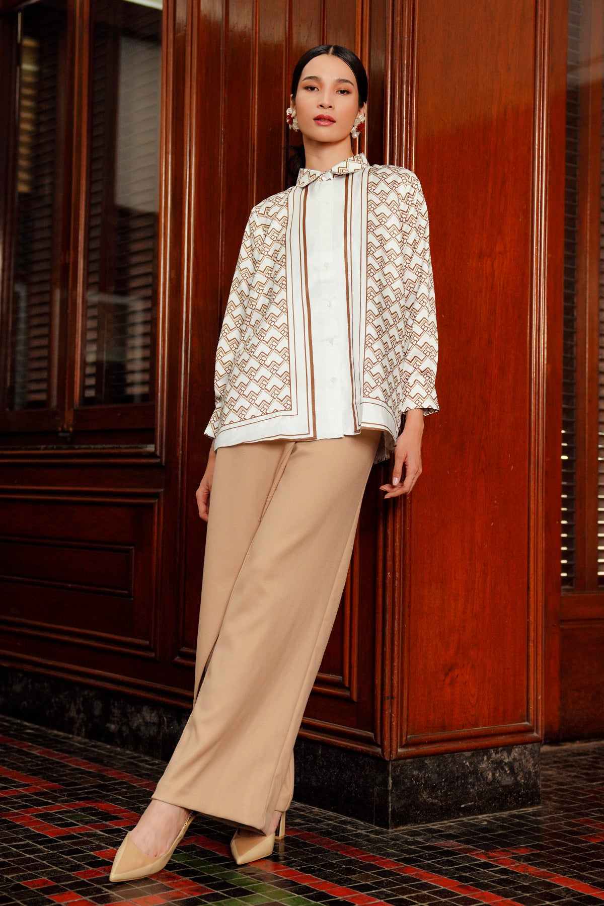 Amona Basic Shirt - Ivory