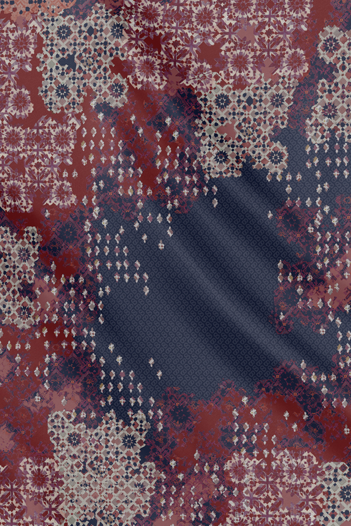 Moroccan Satin Square - Dusk