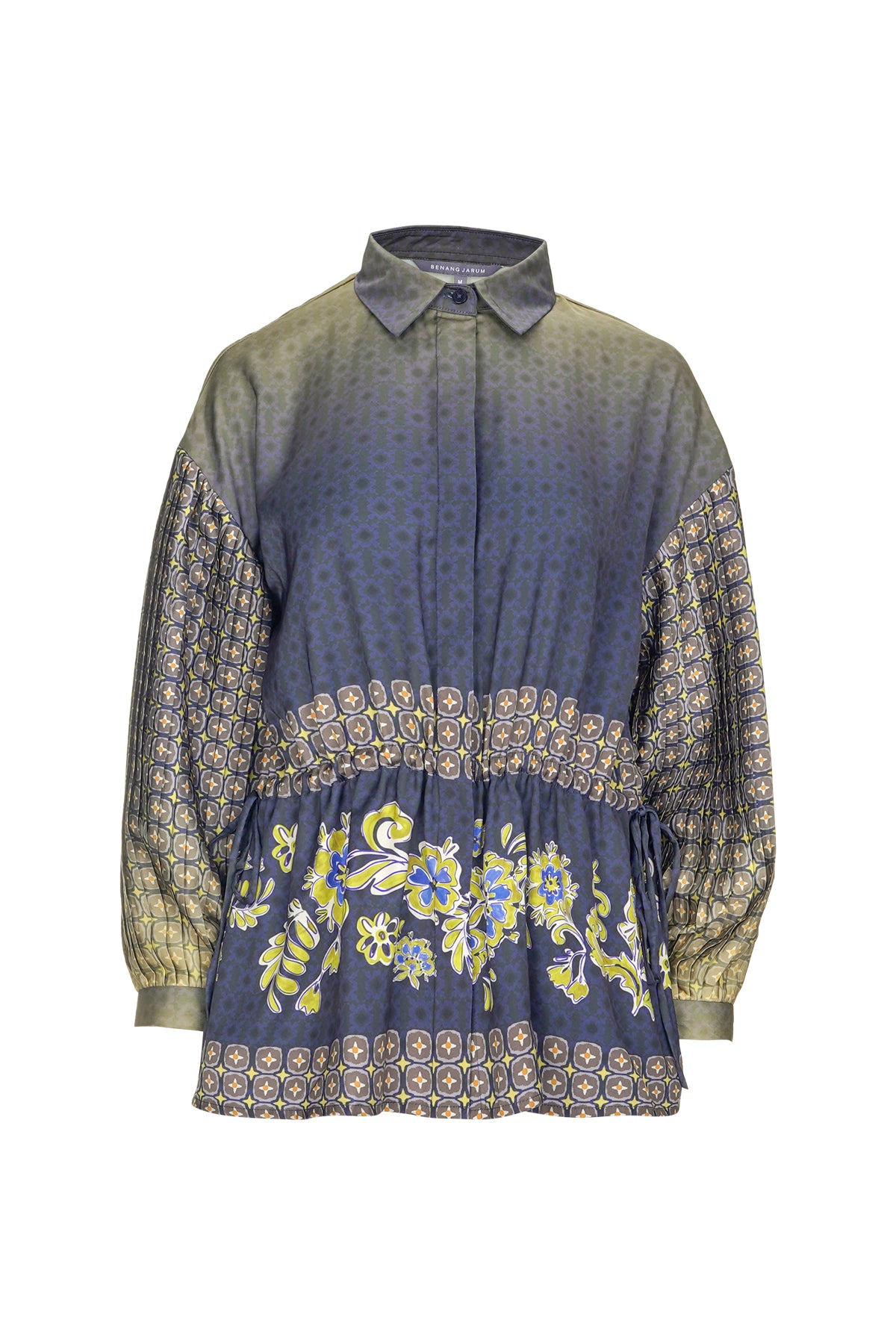 Adara Drawstring Shirt - Eclipse