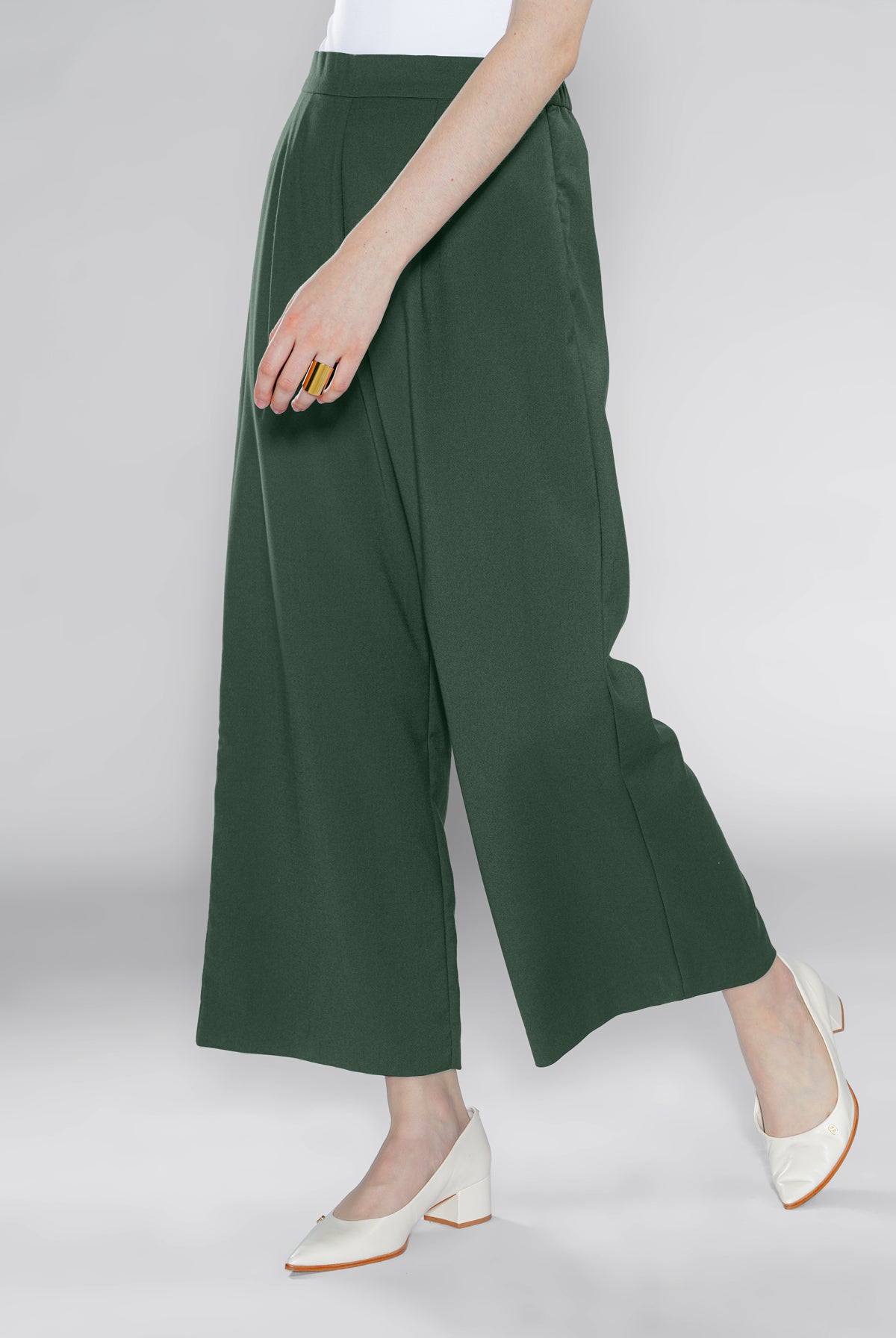 Adara Wide Leg Pants - Eden