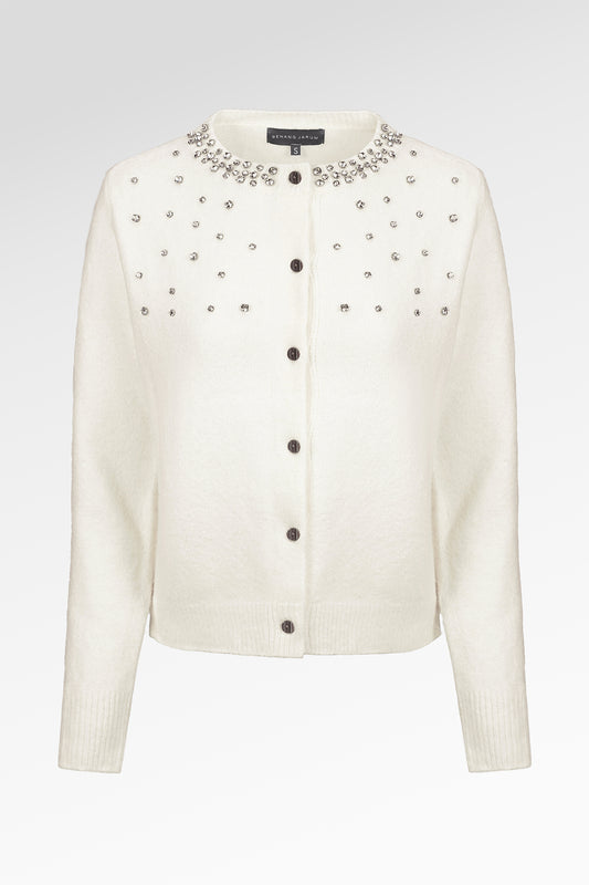 Alaia Cardigan - White