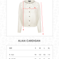 Alaia Cardigan - White