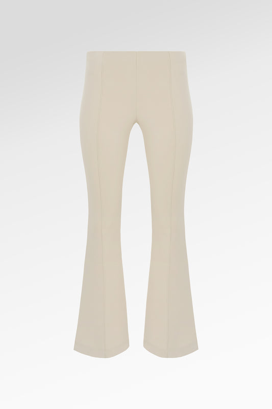 Alba Flare Pants - Vanilla
