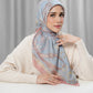 Alexandra Silk Jacquard Square - Château