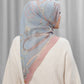 Alexandra Silk Jacquard Square - Château