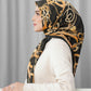 Alexandra Silk Jacquard Square - Gala