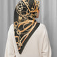 Alexandra Silk Jacquard Square - Gala