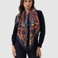 Alexandra Silk Jacquard Square - Imperial