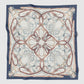 Alexandra Silk Jacquard Square - Marine