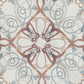 Alexandra Silk Jacquard Square - Marine