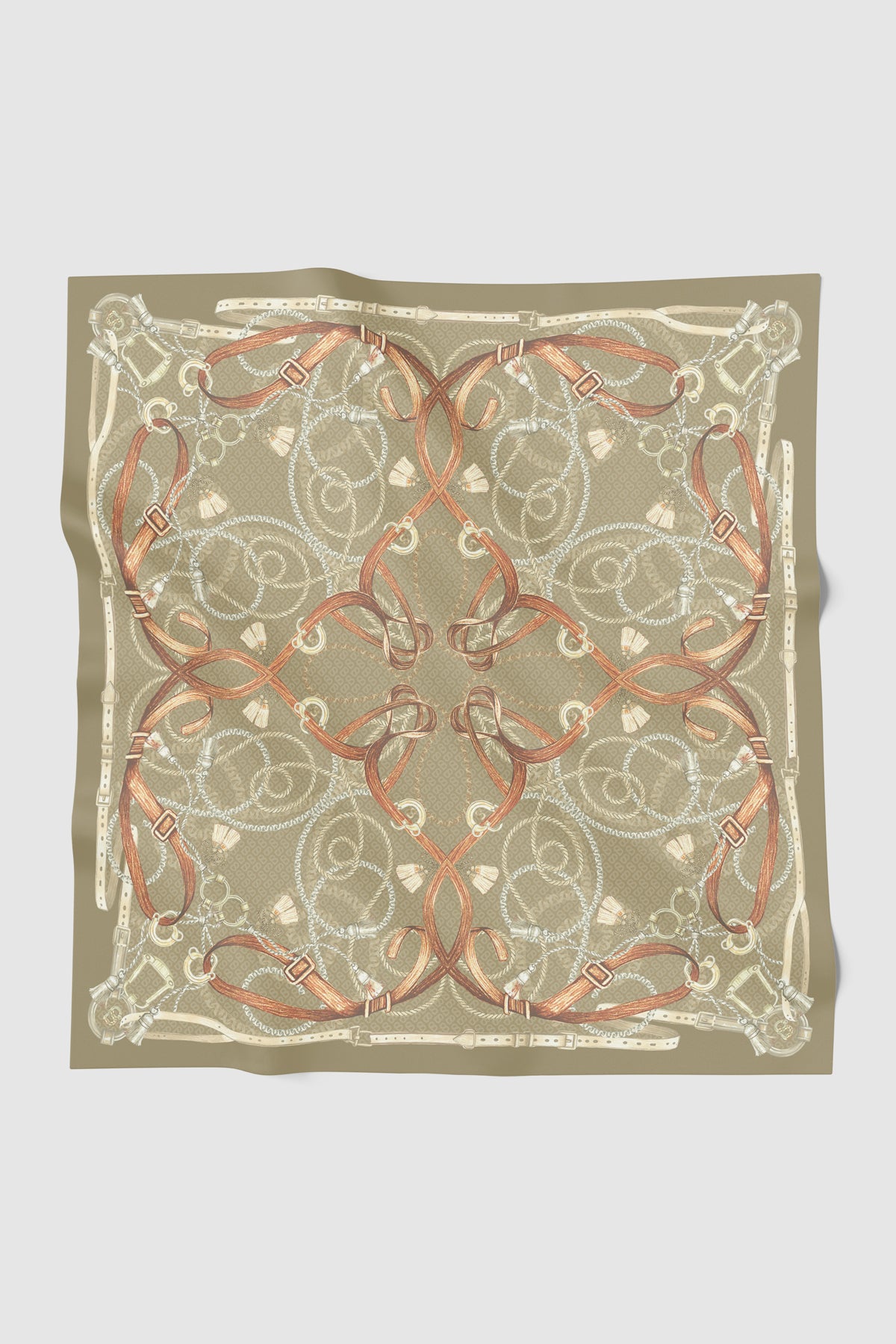 Alexandra Silk Jacquard Square - Tapestry