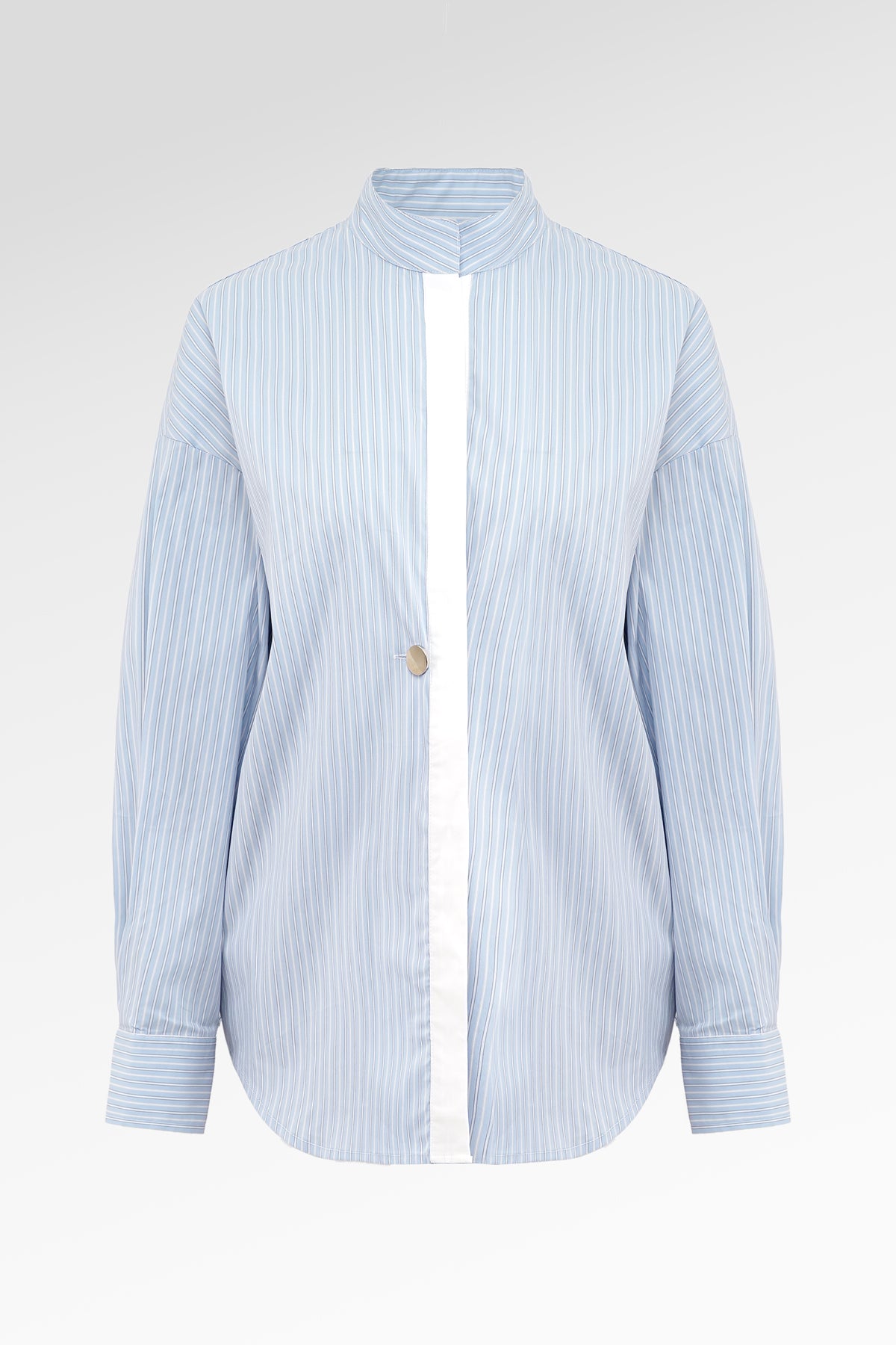 Allea Stripe Shirt - Blue