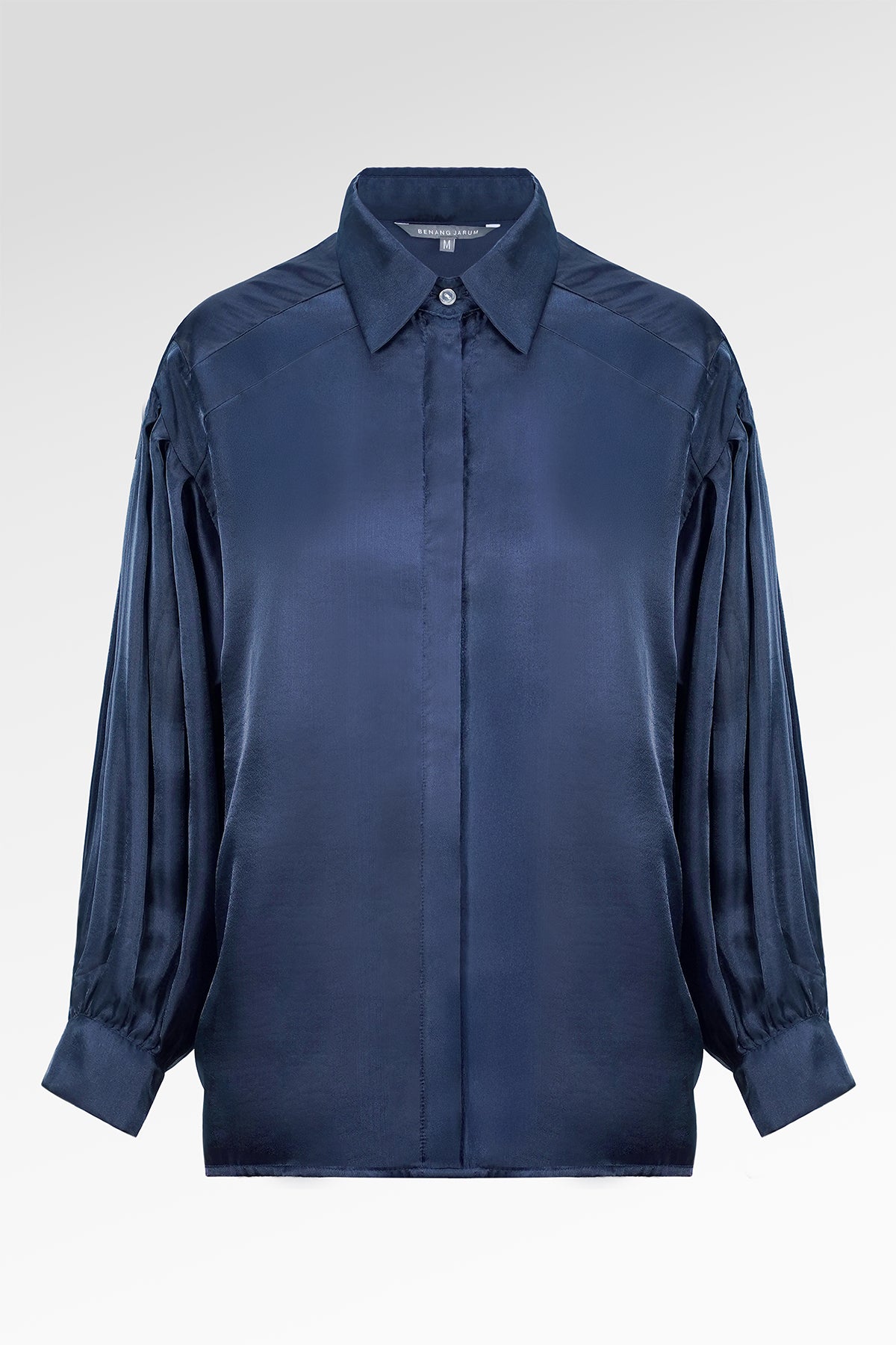 Alma Puffy Shirt - Navy