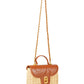 Alma Rattan Bag Medium - Caramel