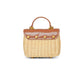 Alma Rattan Bag Small - Caramel