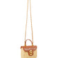 Alma Rattan Bag Small - Caramel