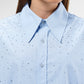 Alora Beads Shirt - Blue