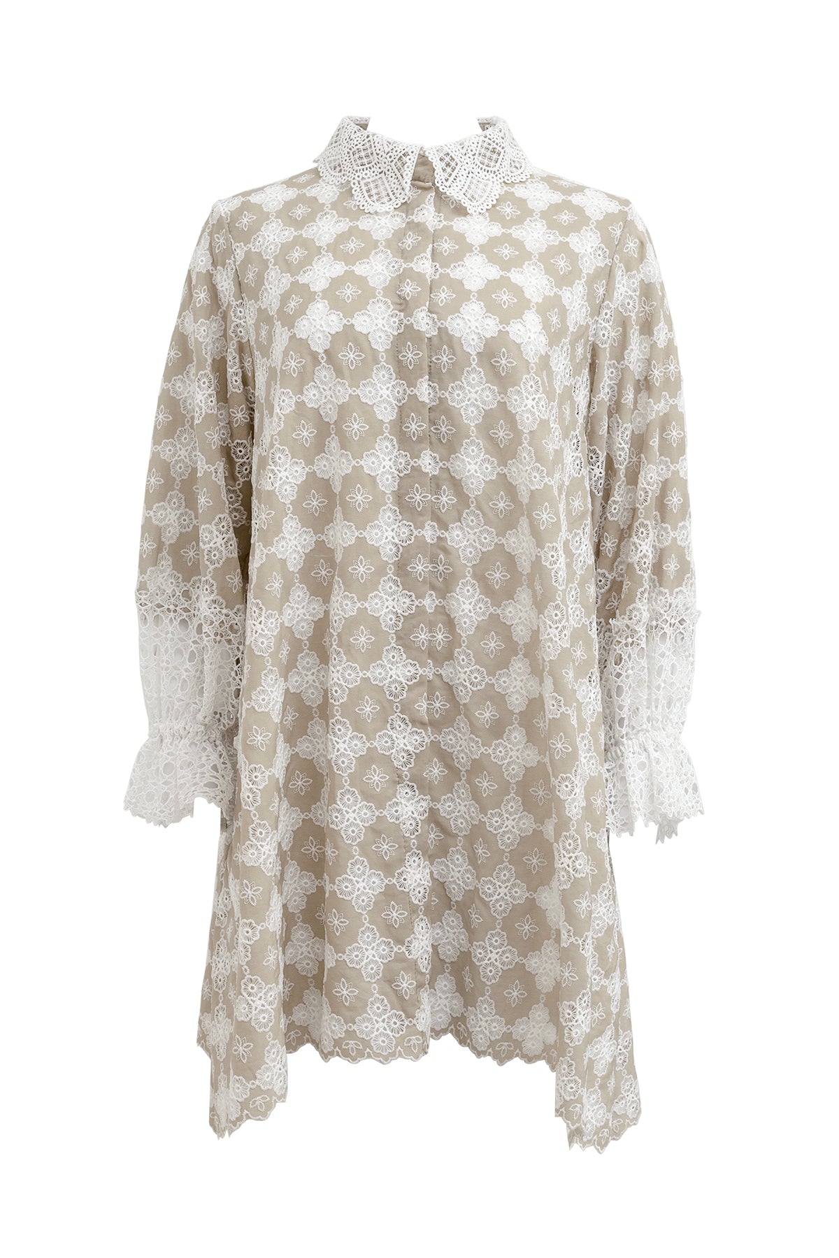 Aluna Puffy Shirt - Cream