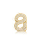 Alva Ring Brooch - Gold