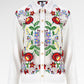 Amara Lace Shirt - White Bloom