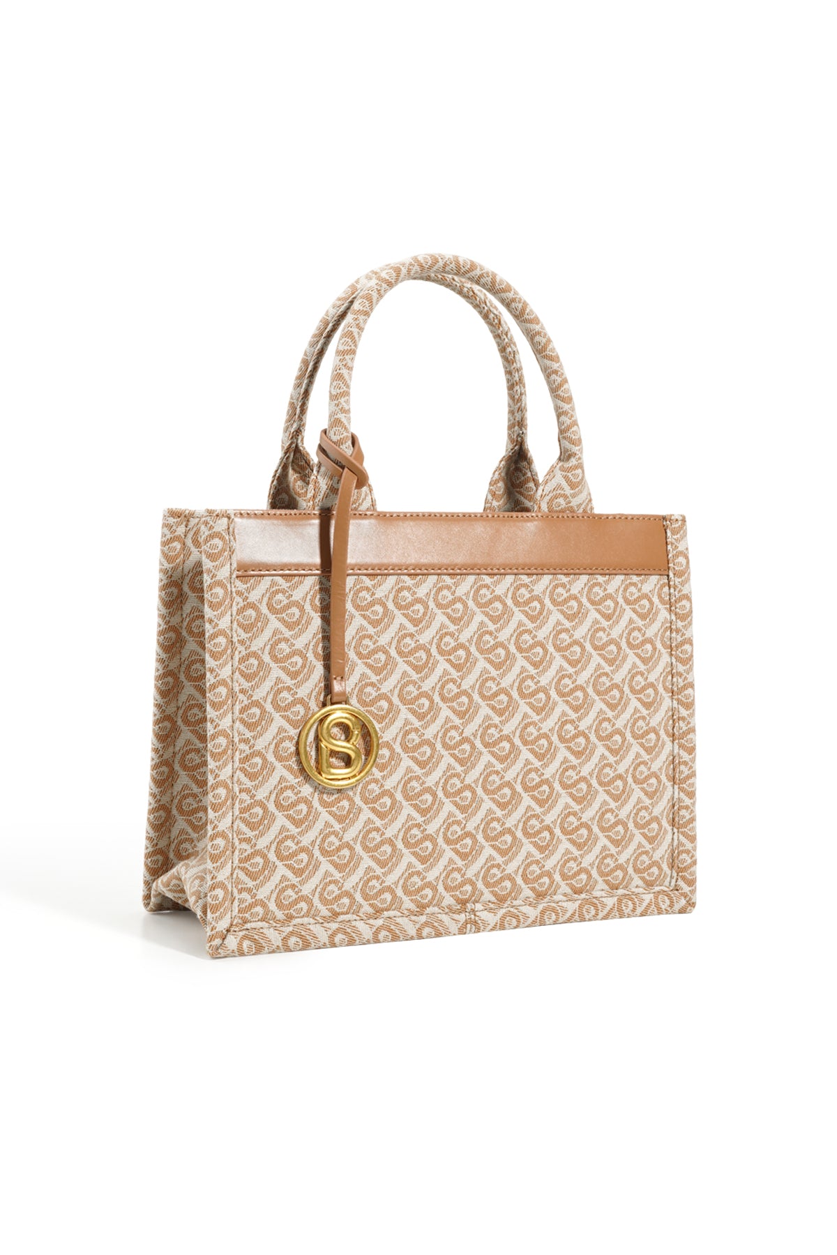 Bimu Jacquard Tote Bag Small - Amber