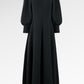 Amberlyn Puffy Dress - Black