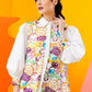 Ameena Pleated Shirt - Multicolor