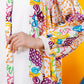 Ameena Puffy Tunic - Multicolor