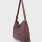 Aria Hobo Bag - Burgundy