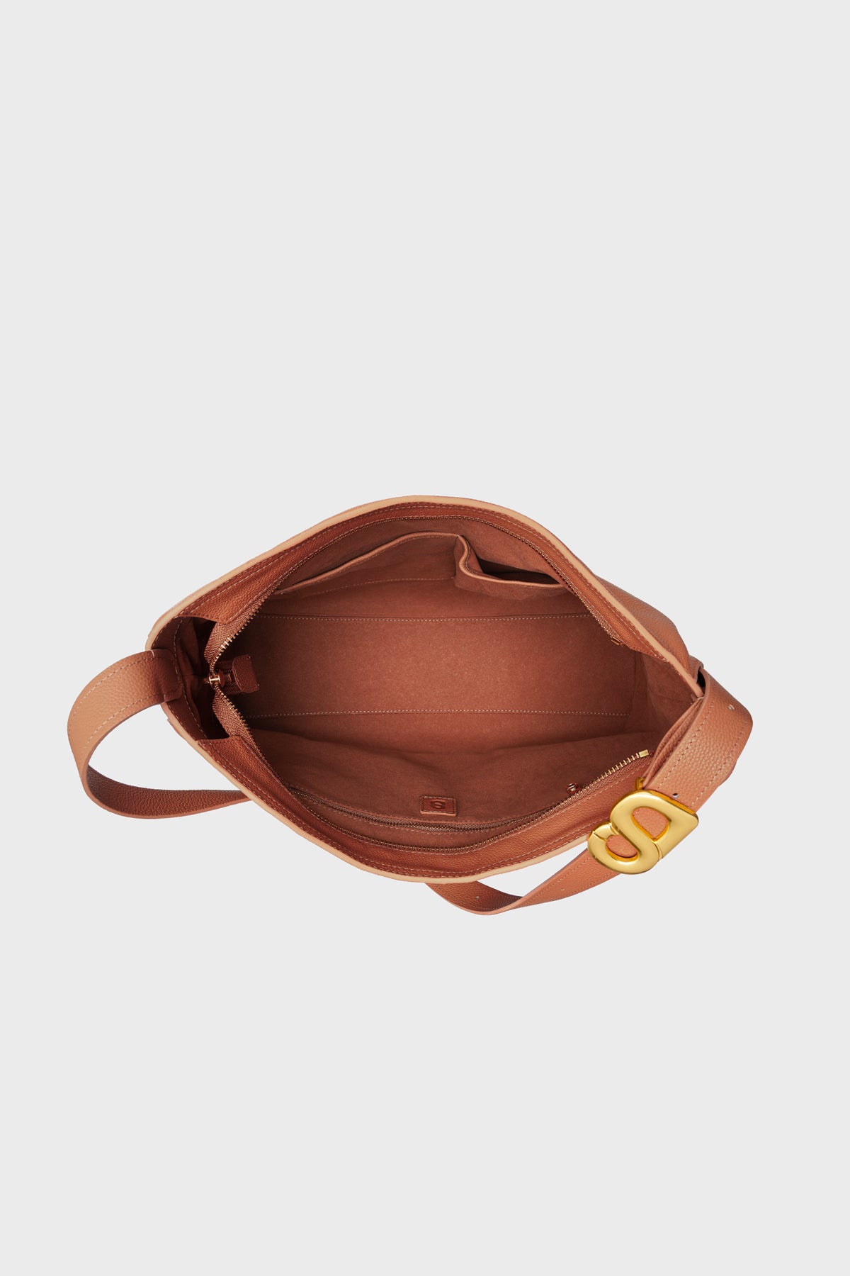 Aria Hobo Bag - Caramel