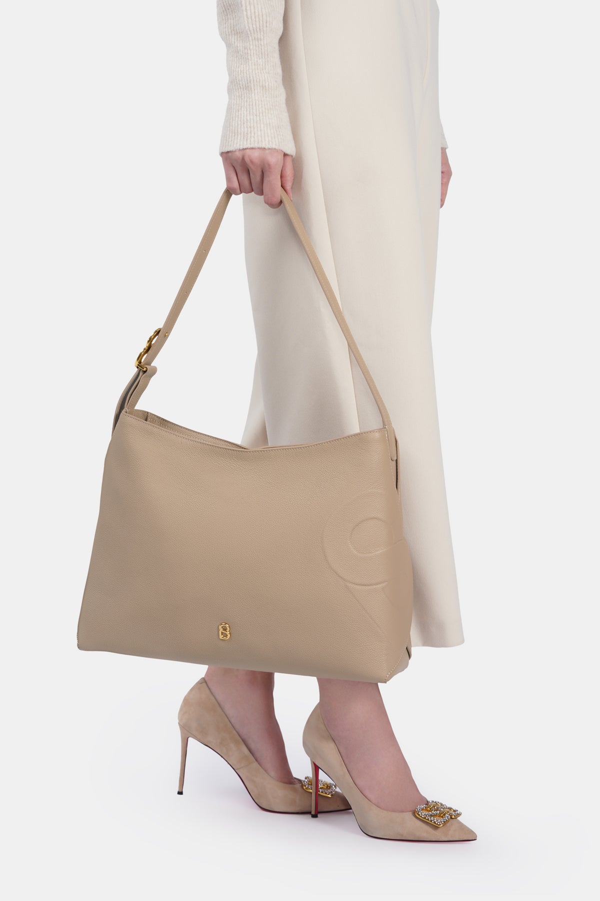 Aria Hobo Bag - Clay