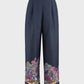 Art De La Nature Cullote Pants - Navy
