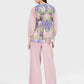 Art De La Nature Smock Blouse - Pink
